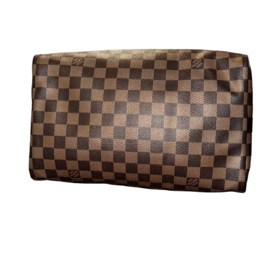 LOUIS VUITTON SPEEDY 30 Damier Ebene Bandouliere - Excellent Condition - Picture 7 of 12